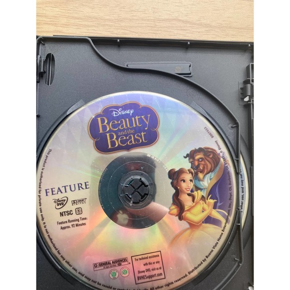 Disney Beauty and the Beast 2 Disc DVD - Picture 4 of 5